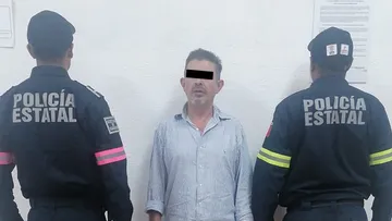 Los hechos ocurrieron en calles de la colonia Centro, donde efectivos estatales acudieron tras recibir un reporte de emergencia que alertaba sobre la posible agresión a una mujer.