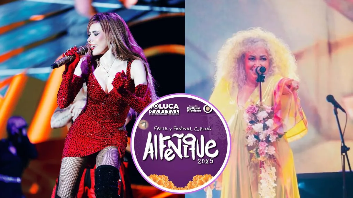 Gloria Trevi y Amanda Miguel confirmadas para la Feria del Alfeñique