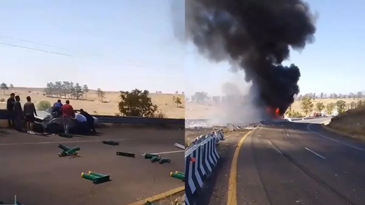 Accidente en la Toluca-Palmillas