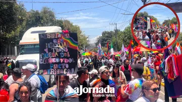 Marcha por el Orgullo LGBTTTIQAPNB en Toluca