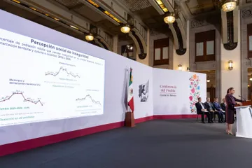 Percepción de inseguridad mantiene tendencia a la baja y llega a 35.9%: Sheinbaum
