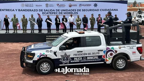 Ecatepec: Refuerzan seguridad con 455 nuevas patrullas y motopatrullas