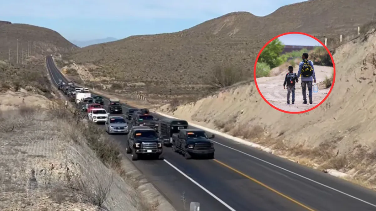 Arribaron 42 familias migrantes en Luvianos tras caravana 