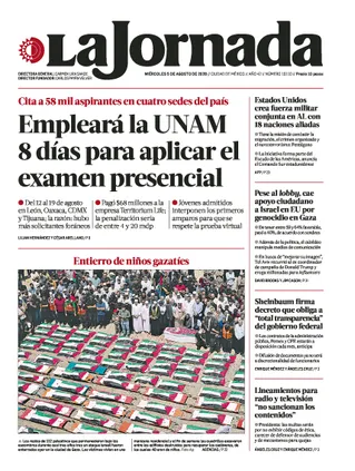 La Jornada Nacional | 05 de agosto de 2026