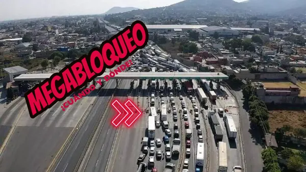 Se prevé caos vial en el regreso a clases por mega bloqueo de transportistas en CDMX.