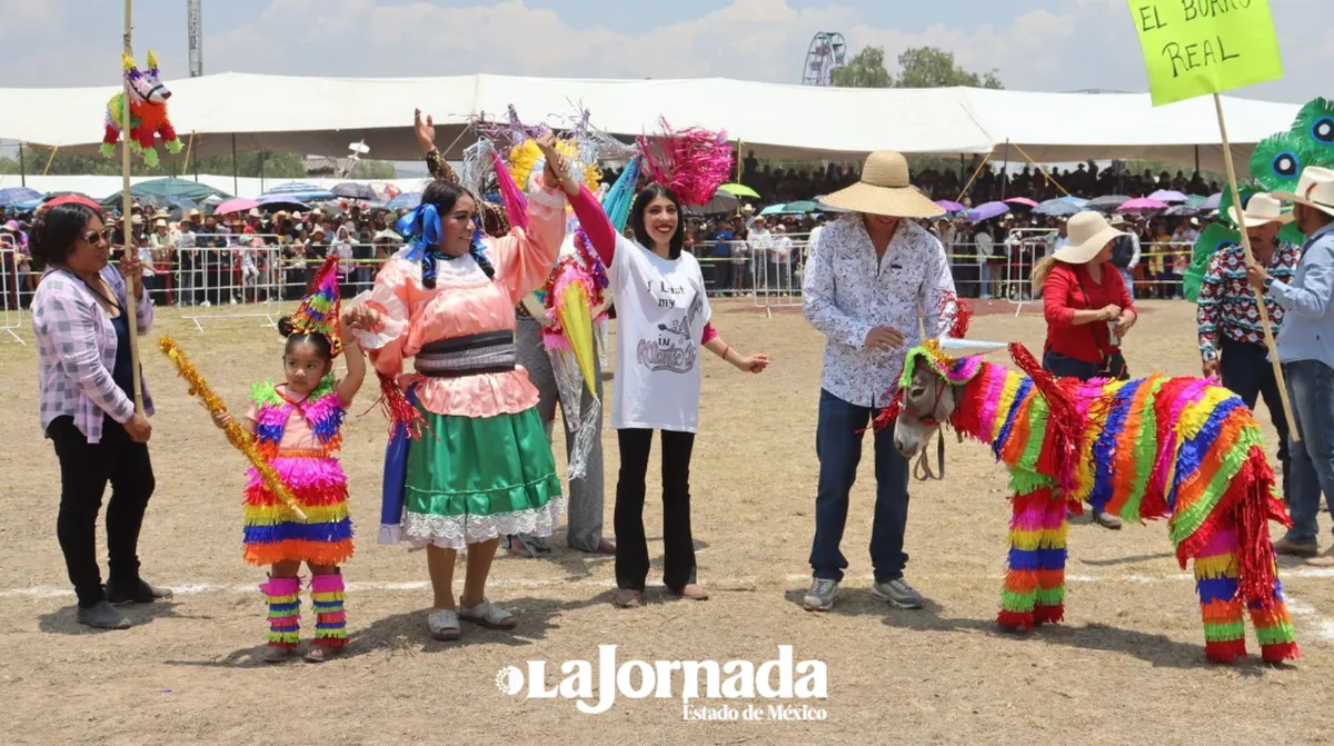 Otumba: Burros Piñata conquistan la Feria Nacional del Burro