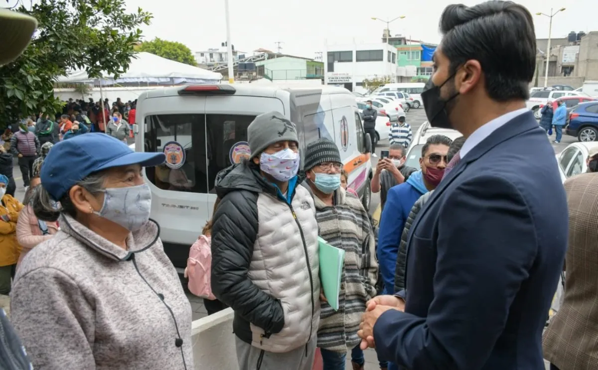 Por incremento de contagios Covid, alcalde de Neza pide módulos de pruebas gratuitas