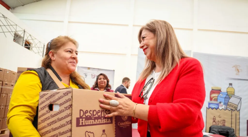 Cuautitlán avanza en la entrega de Despensas Humanistas; beneficiará a 3 mil familias