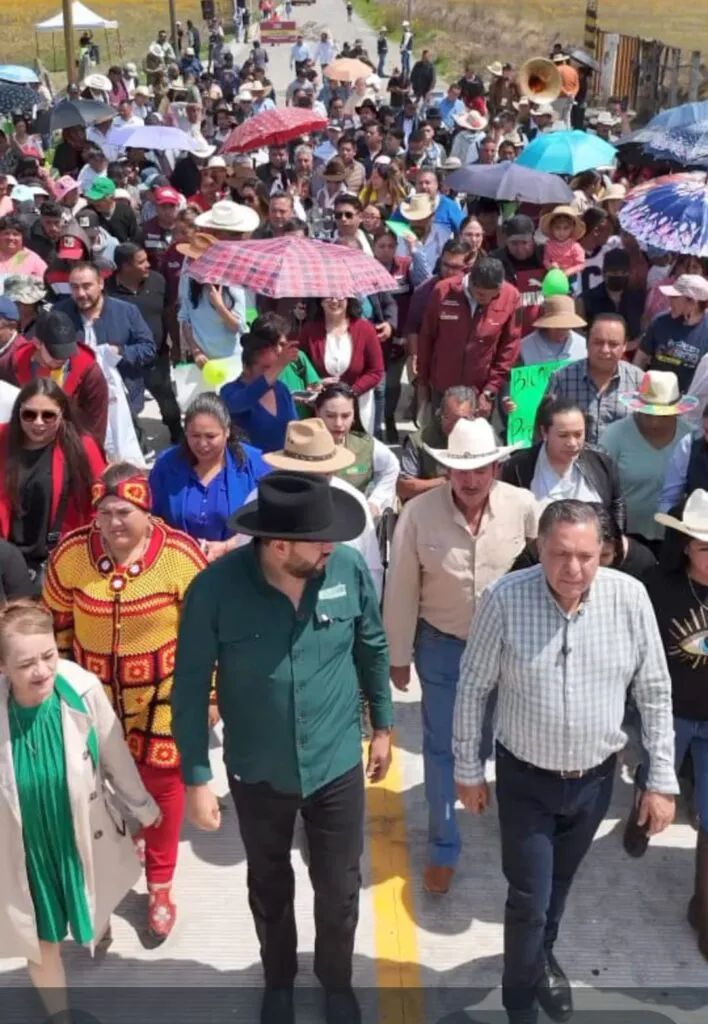 Cumple Adolfo Solís compromiso con Mina México y fortalece lazos con Toluca en obra regional
