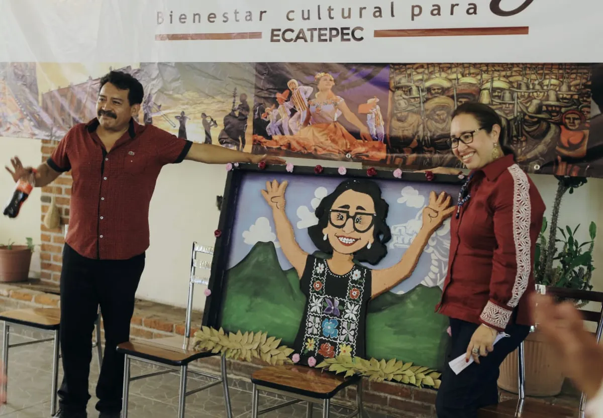 Ecatepec: La cultura se construirá desde la comunidad, Azucena