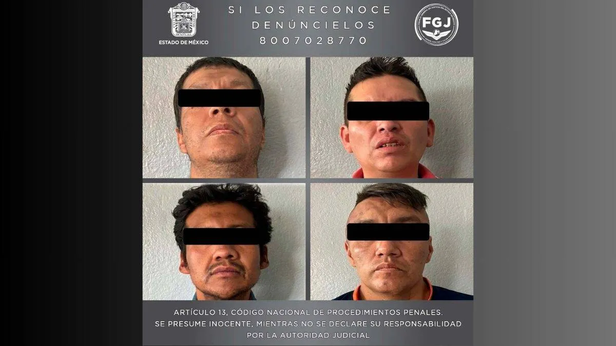 Ecatepec:  Detienen a cuatro personas y aseguran narcóticos tras cateo