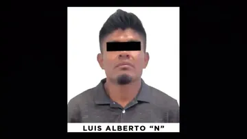 Luis Alberto “N” fue detenido e ingresado a un penal de la región, donde quedó a disposición de la autoridad judicial.