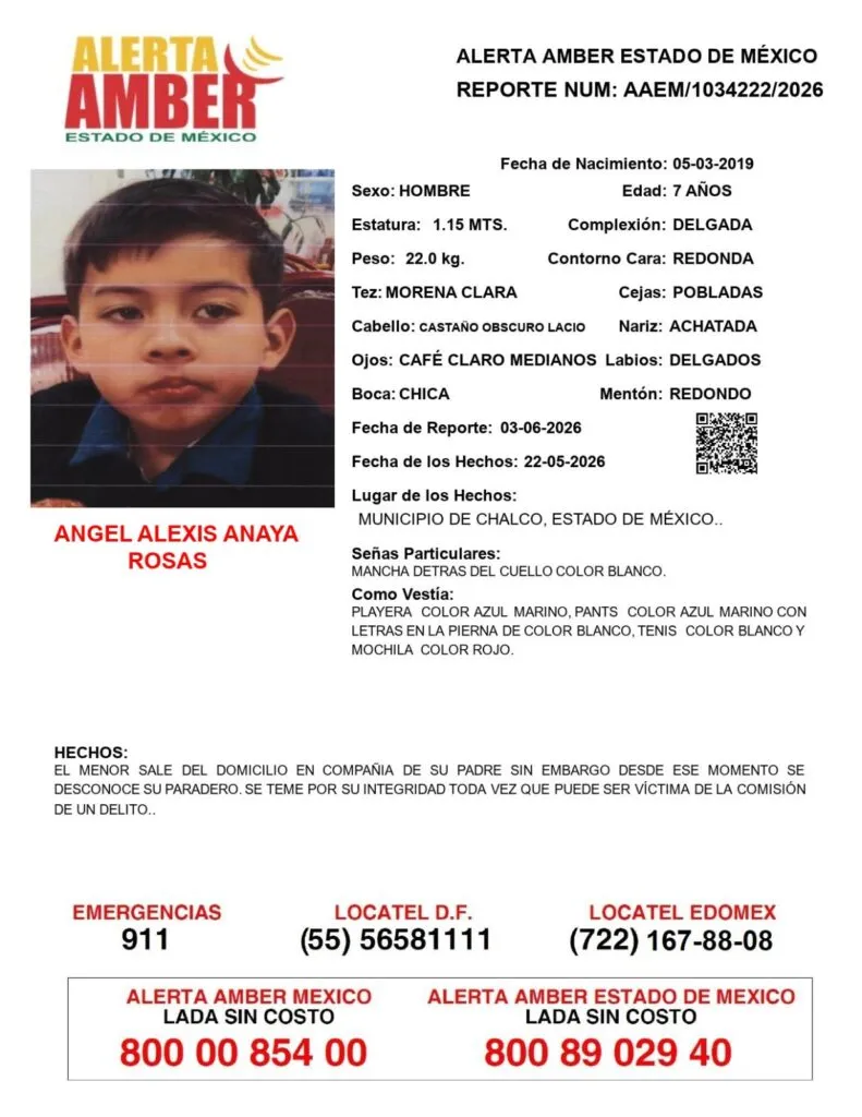 Alerta Amber: Se busca a los hermanos Anaya Rosas; desaparecieron en Chalco
