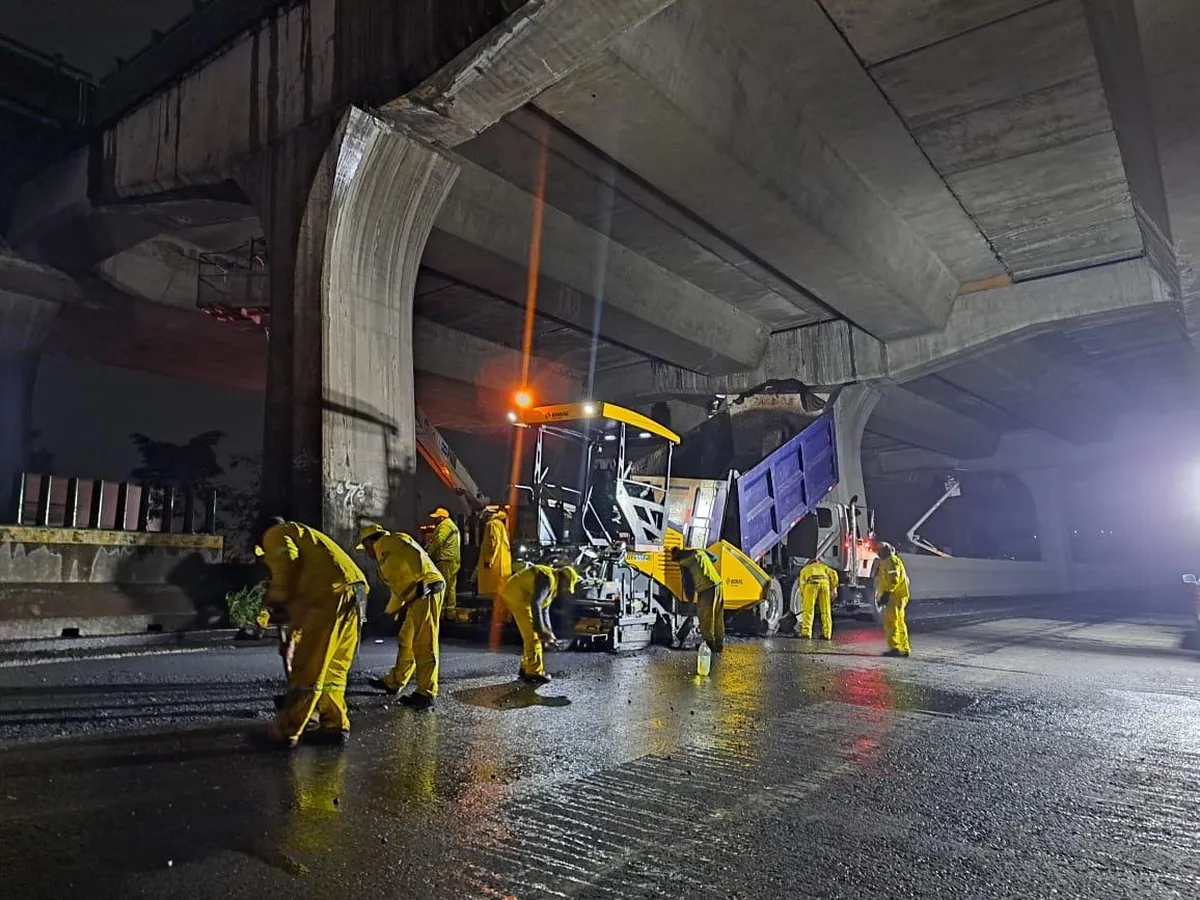 ¡Atención! Continúan obras de rehabilitación en Periférico Norte en Naucalpan y Cuautitlán Izcalli