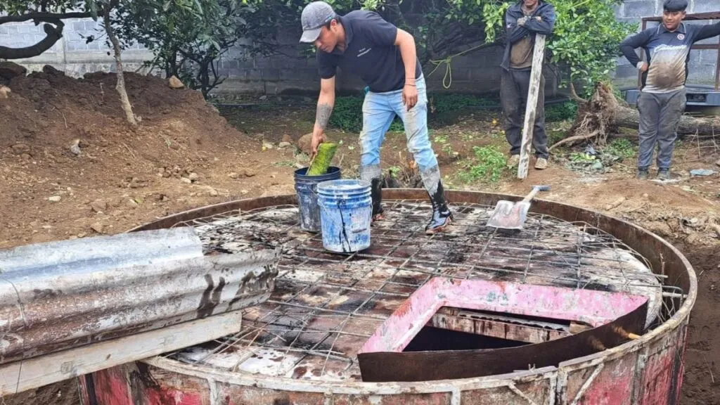 Ozumba: Construyen cisternas para enfrentar escasez de agua