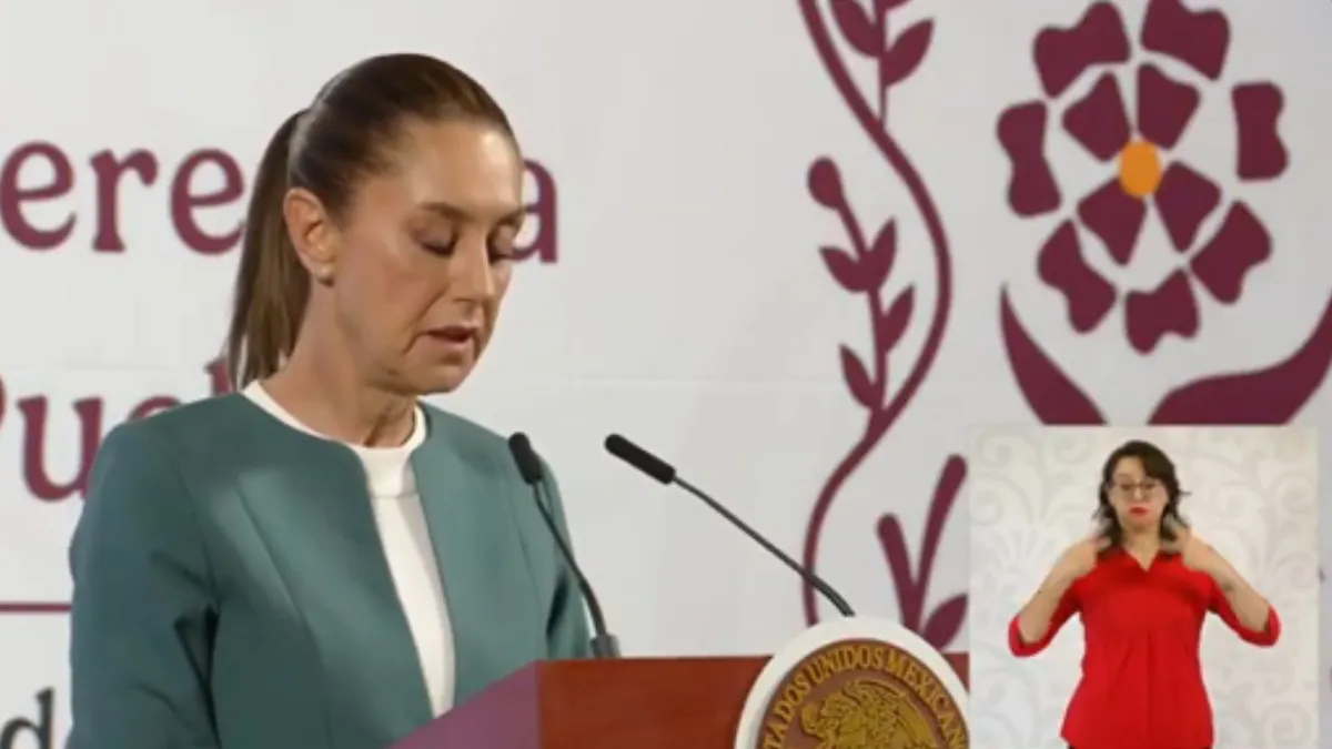 Sheinbaum subrayó que en el pasado, la desaparición de personas en México “era perpetrada por el Estado, ahora está principalmente vinculada con la delincuencia organizada"