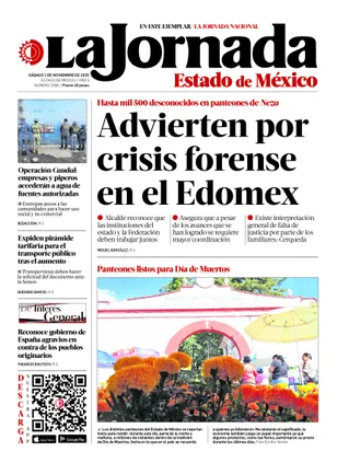 La Jornada Edomex | 01 de noviembre de 2025