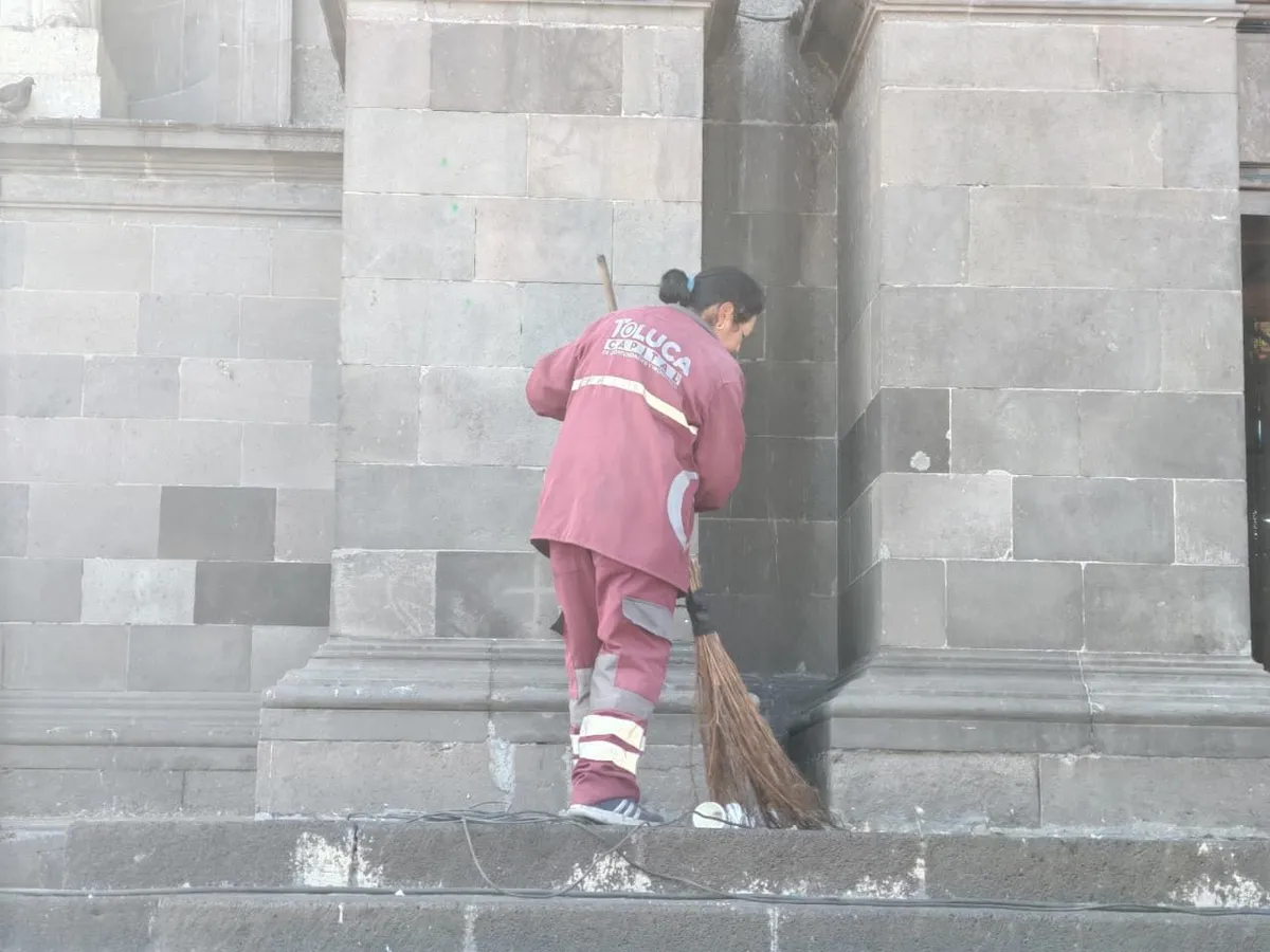 La Jornada de limpieza contempla la fuerza de 50 trabajadoras y trabajadores.