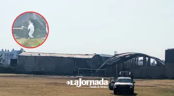 Localizan caja negra de jet privado desplomado en San Mateo Atenco