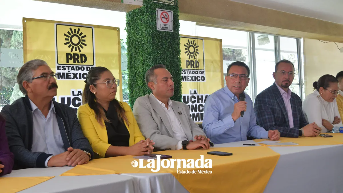 Iniciará PRD su posicionamiento en Edomex; anuncia ciclo de conferencias con figuras públicas