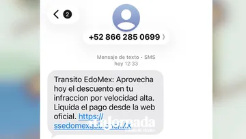 Alerta por estafa en multas de tránsito en Edomex
