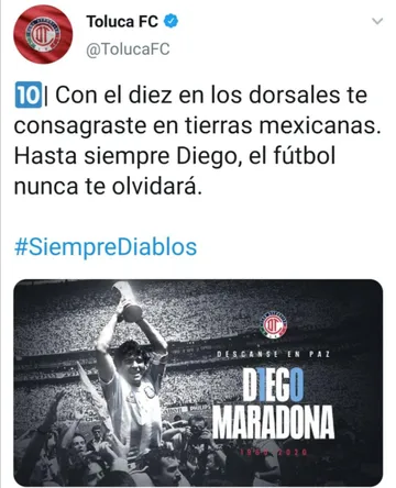 Maradona muere