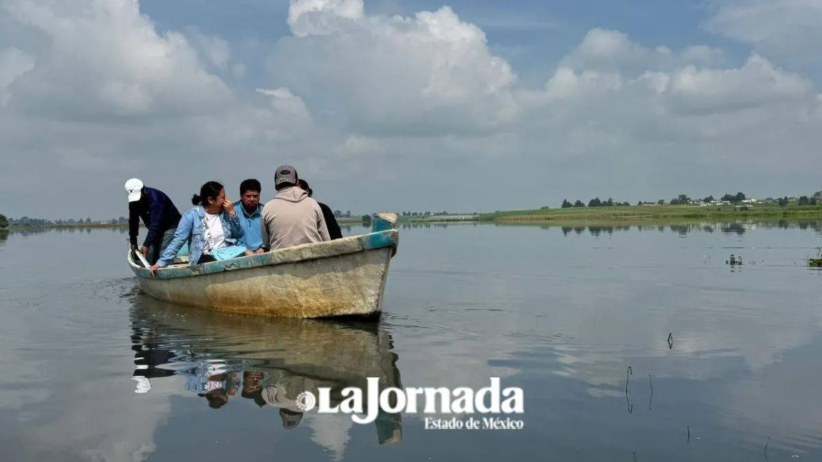 Toluca: Resurgen lanchas como transporte en José Antonio Álzate