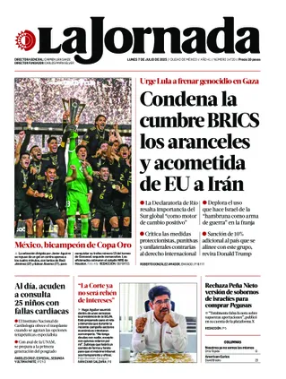 La Jornada Nacional | 07 – Julio– 2025