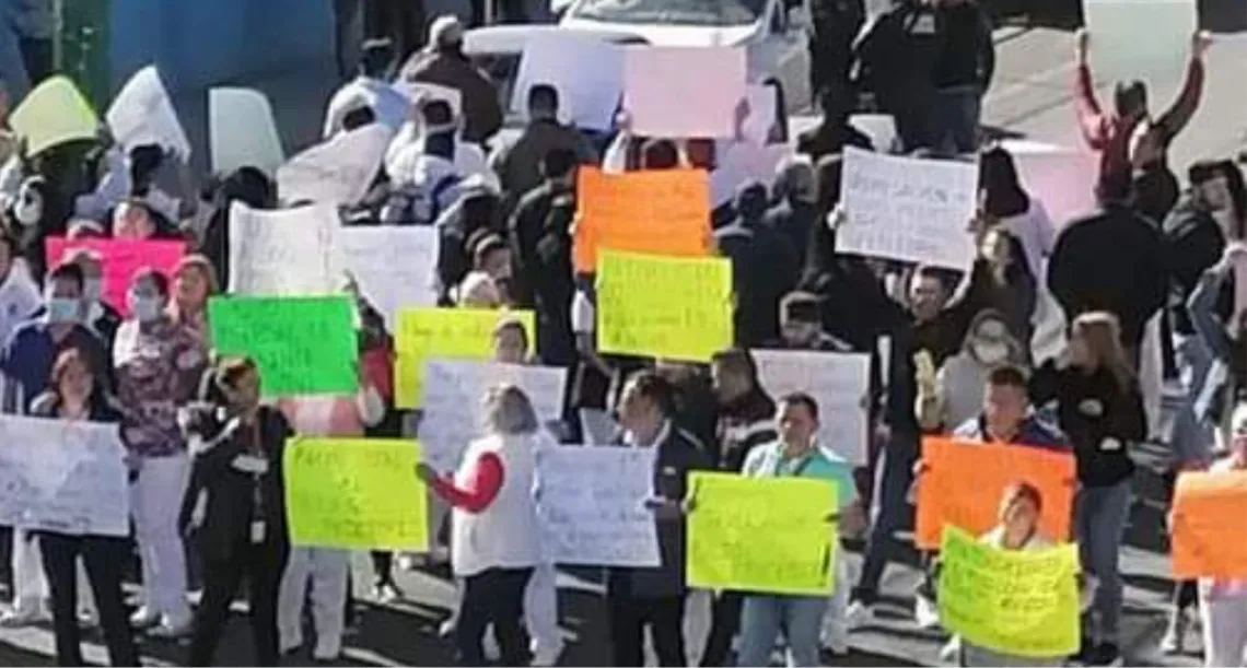 Edomex: Trabajadores de la salud piden basificaciones 
