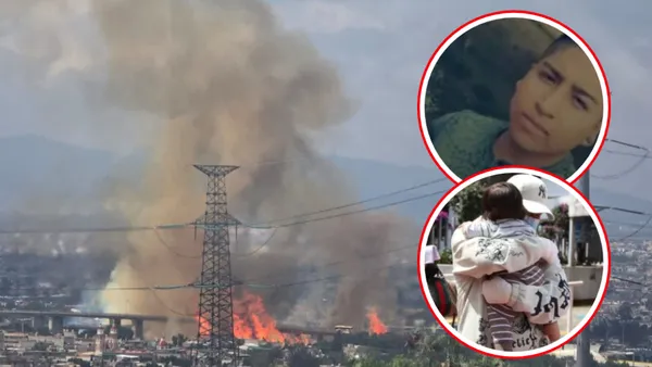 Entre aplausos, Kevin salió del hospital tras casi un mes de recuperación por el incendio en el Puente de la Concordia.