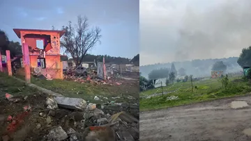 Bajo control la zona de explosión en La Saucera en Tultepec