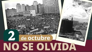 Gobierno conmemora 2 de octubre; reivindica protección a derechos humanos