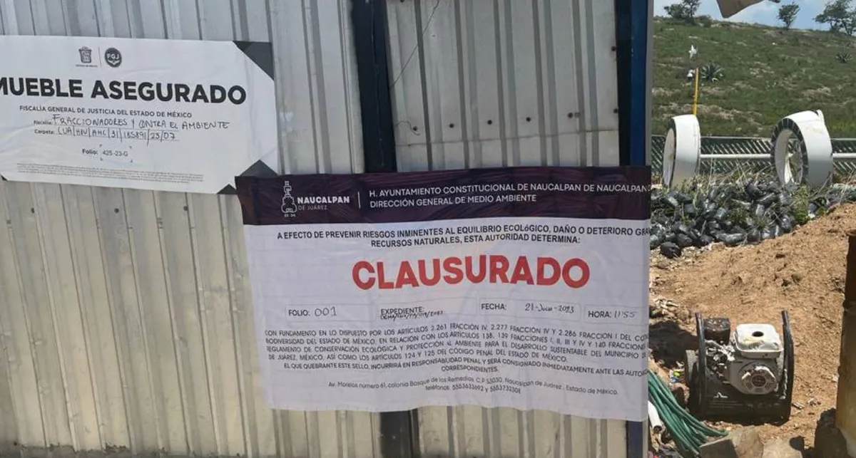 Naucalpan: Previenen riesgos en tiradero de Tepatlaxco