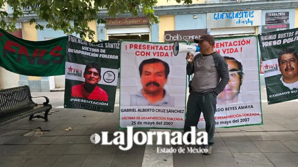 FNLS inicia semana de visibilización de desapariciones en Toluca