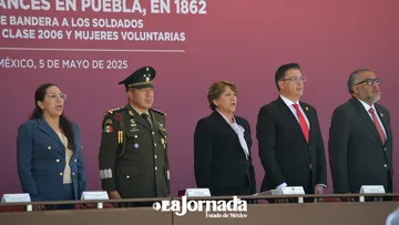 Defina Gómez Álvarez encabeza ceremonia del 5 de mayo