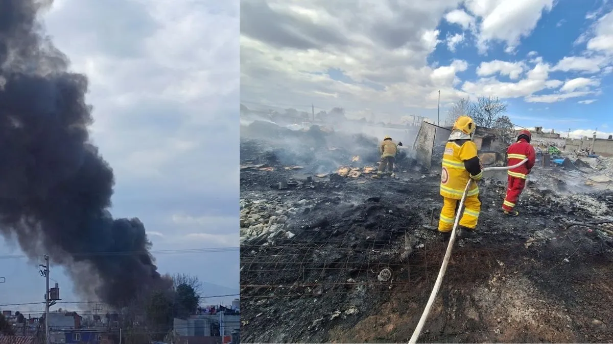 Bomberos sofocan incendio en fábrica de San Antonio La Isla