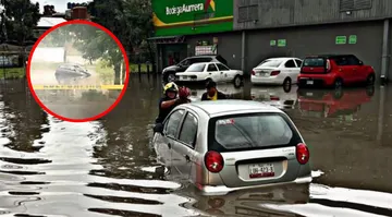 Intensas lluvias provocan encharcamientos y rescates en el Valle de México