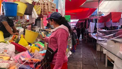 comercio informal sin miedo a una cuarta ola COVID-19
