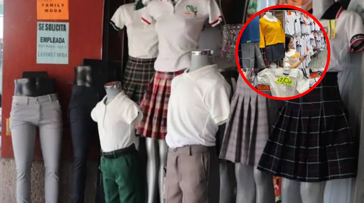 Uniformes escolares aumentarán hasta 15% por alza en costos de telas