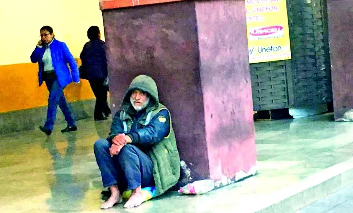 Migrantes se niegan a ir a refugios y pasan una muy helada Navidad