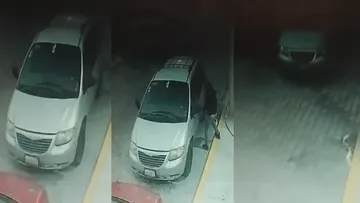 Roban camioneta estacionada en Valle de Chalco [VIDEO]
