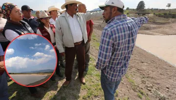 Jiquipilco 2026: Secretaría del Campo desazolva presas para captar agua