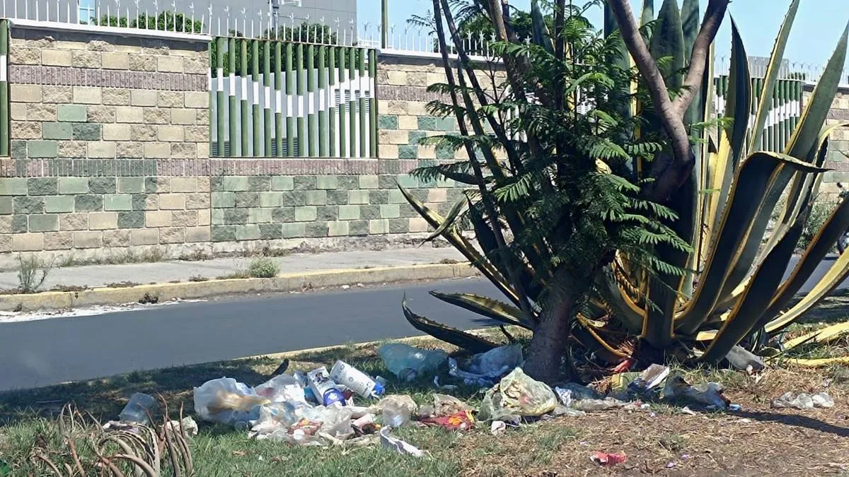 Chimalhuacán: calles convertidas en basureros