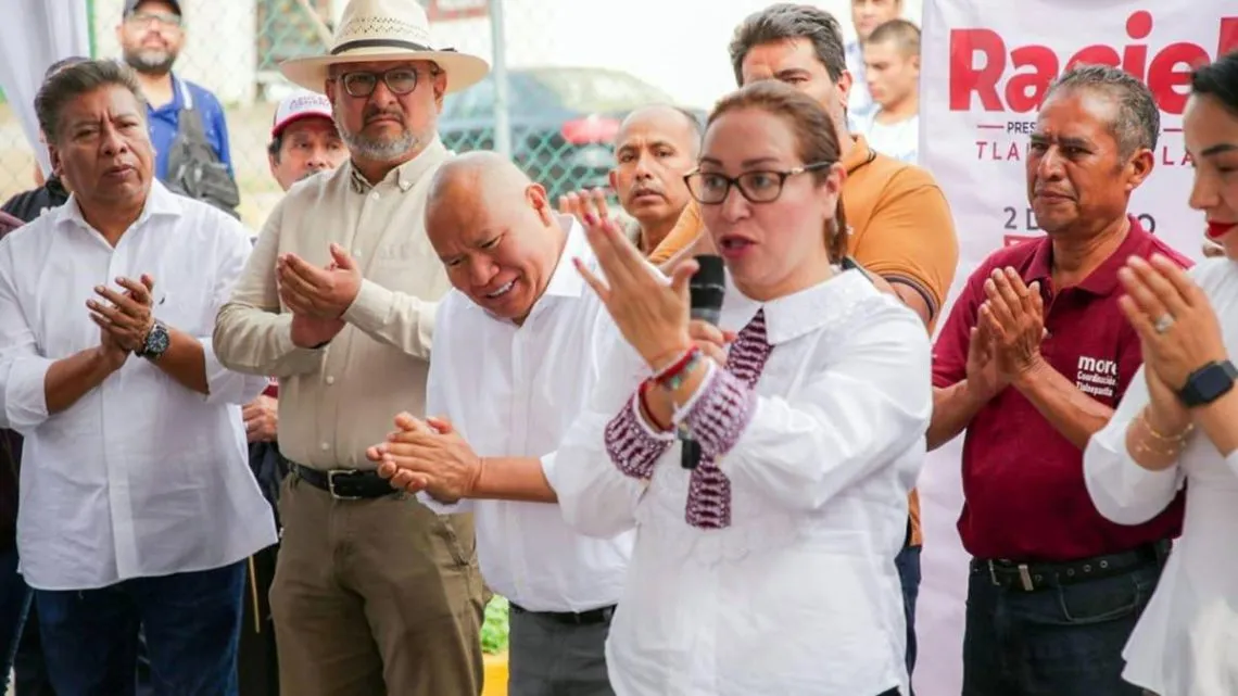Azucena Cisneros y Raciel Pérez suman esfuerzos en temas de seguridad y agua potable