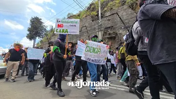 #Potrogate | Estudiantes de la UAEMéx se manifiestan en Toluca este viernes