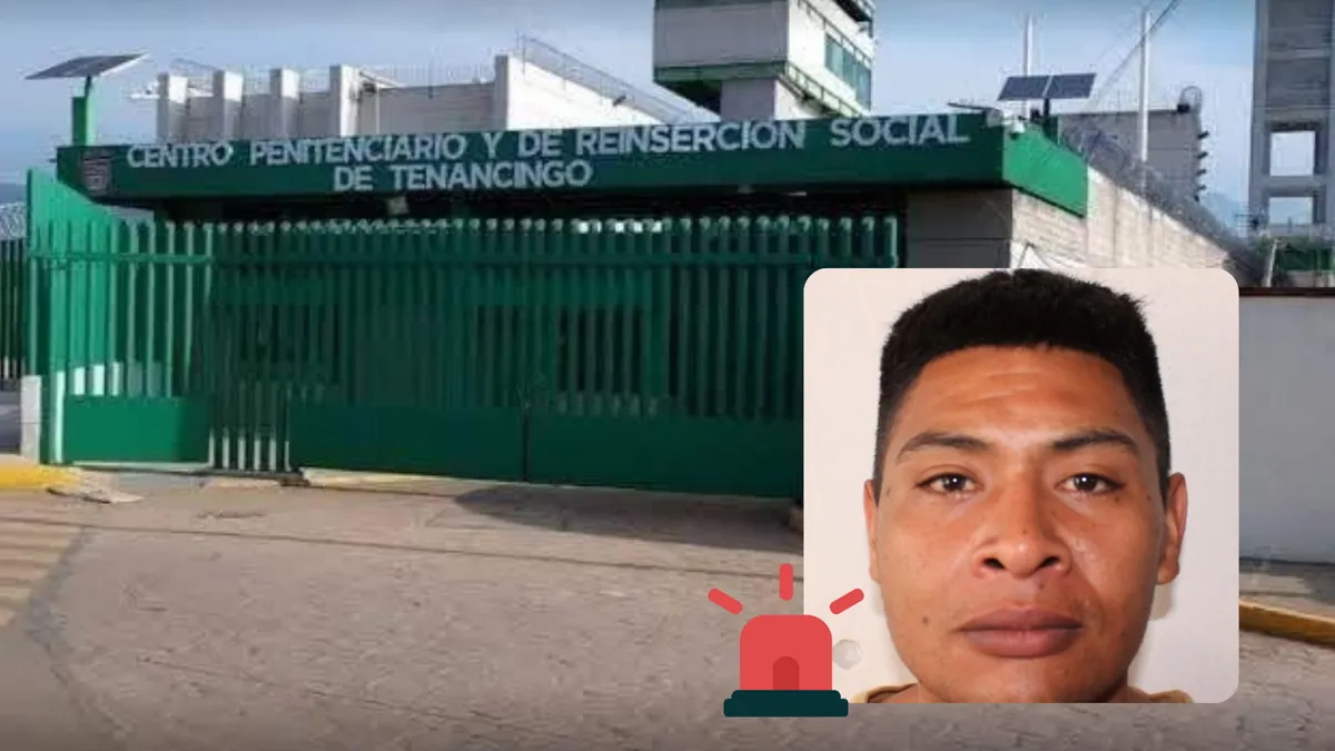 ¡Recluso se fuga del penal de Tenancingo!