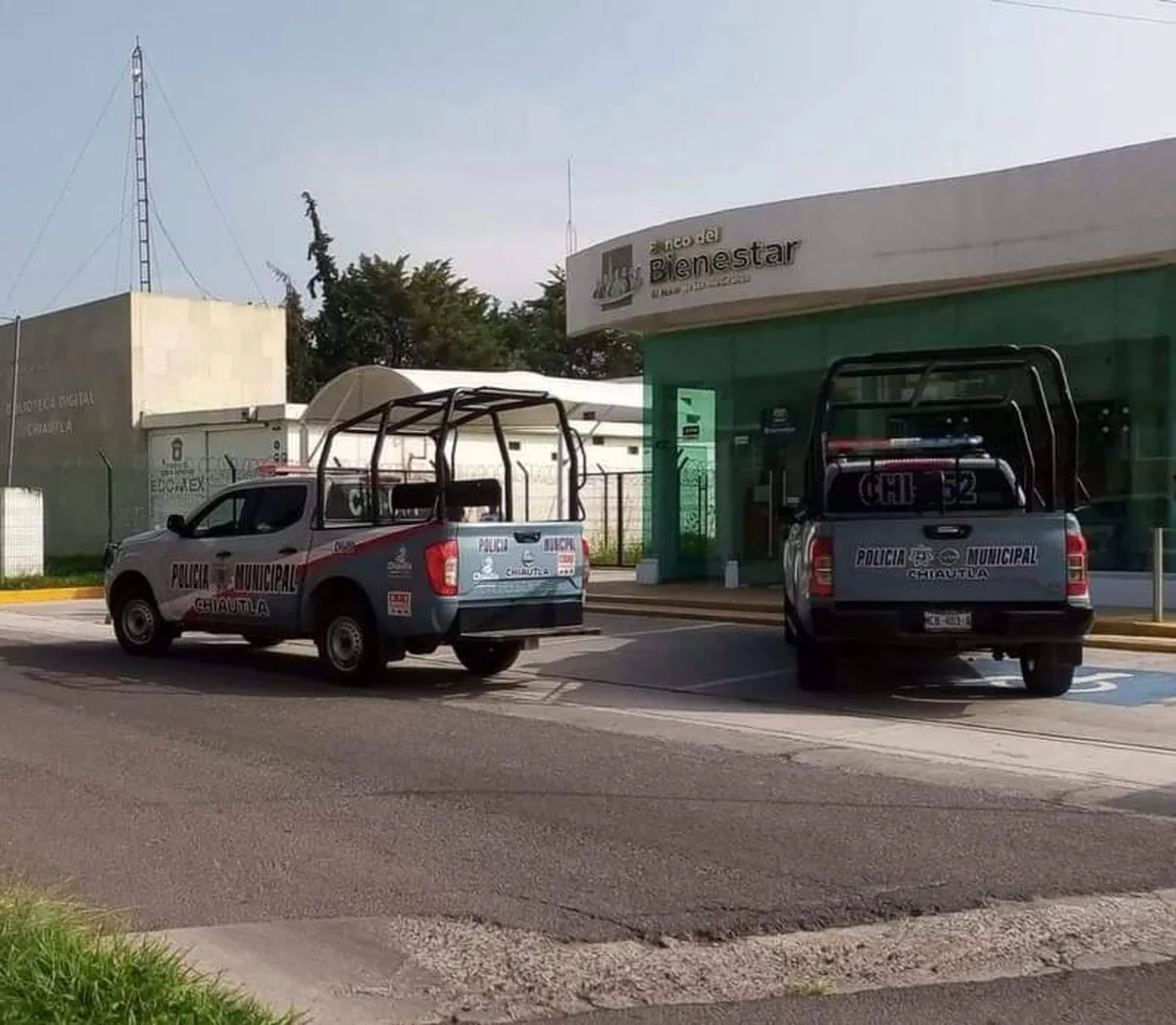 Texcoco: Ladrones llegan hasta la bóveda de un Banco del Bienestar para atracarlo