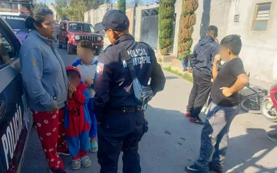 Menores son localizados y regresan a casa en Chiautla.