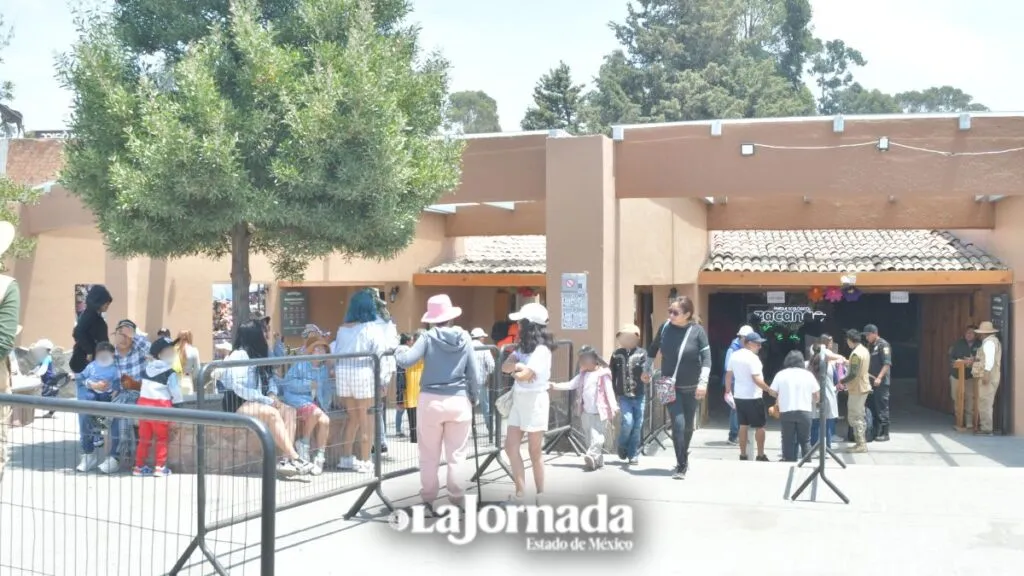 Zoológico de Zacango recibe a familias por vacaciones de Semana Santa