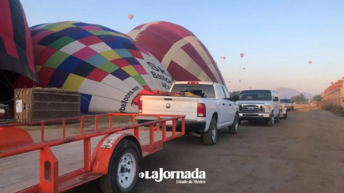 La operación de globopuertos y deportes extremos serán regulados en Teotihuacán (video)
